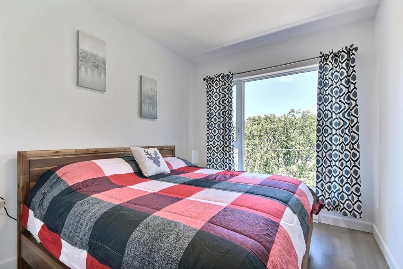 Good Vibes Only -Modern And Spacious 2 Bedroom Condo 4 Beds Free Parking, Gym Québec Dış mekan fotoğraf