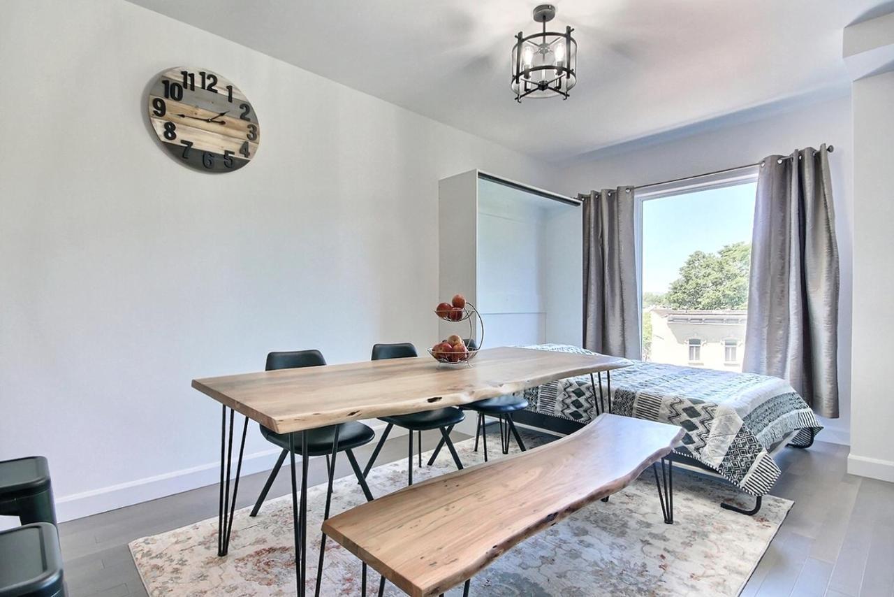 Good Vibes Only -Modern And Spacious 2 Bedroom Condo 4 Beds Free Parking, Gym Québec Dış mekan fotoğraf