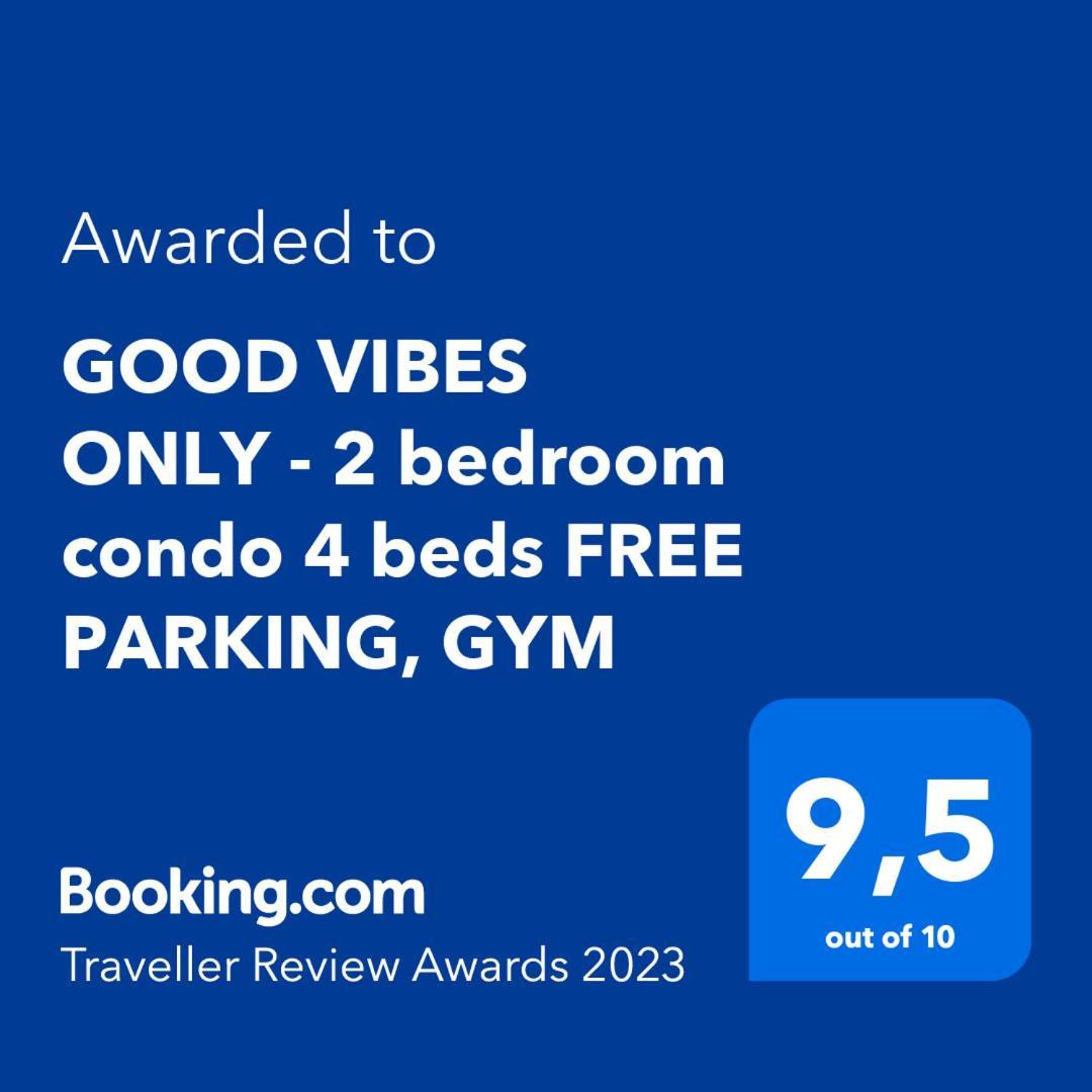 Good Vibes Only -Modern And Spacious 2 Bedroom Condo 4 Beds Free Parking, Gym Québec Dış mekan fotoğraf